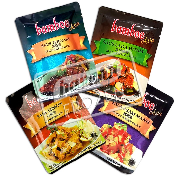 

BAMBOE Indonesian Instant Spices (Bumbu Masakan)