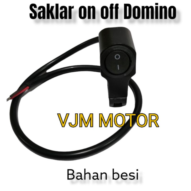 Saklar on off Stang Besi Domino 2 kabel tebal bahan bagus cocok buat saklar lampu