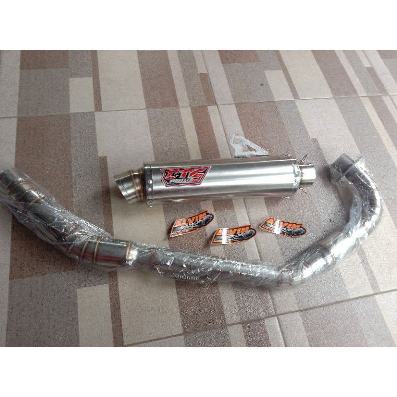 KNALPOT CTS MUFFLER LEHER BOOM PNP MP GL TIGER CB SCORPIO