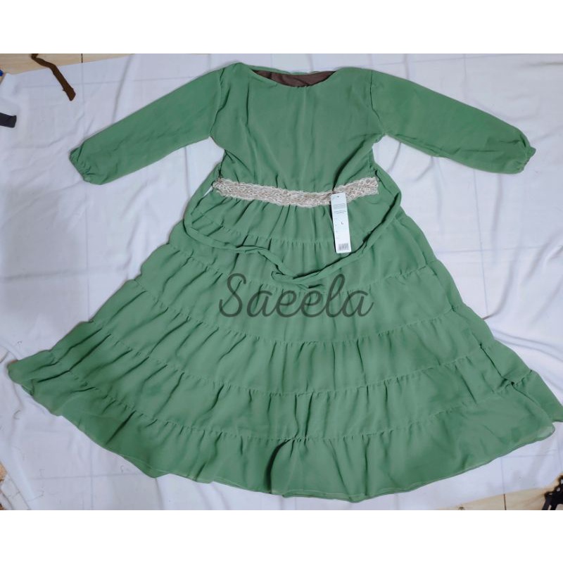 GAMIS CERUTY / GAMIS ANAK PEREMPUAN / GAMIS ANAK CERUTY /Gamis syar'i