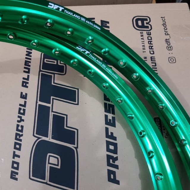 Velg ring 17 dft hijau green