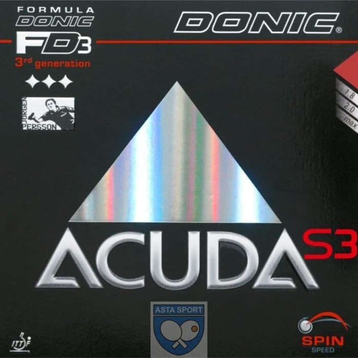 Donic Acuda S3 / karet bet pingpong