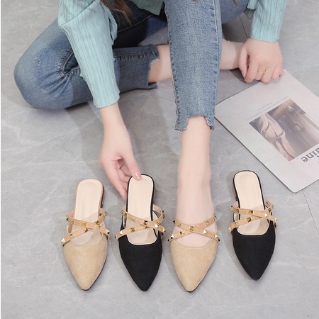 flt-9330 sandal flat wanita import fashion sandal wanita cantik ai 0339 terkiniian terpopurlar ngetrend fashion wanita terbaikk