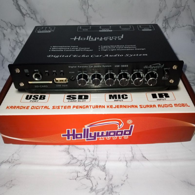 PARAMETRICK AUDIO MOBIL PRE AMPLIPIER USB EQUALIZER HOLLYWOOD