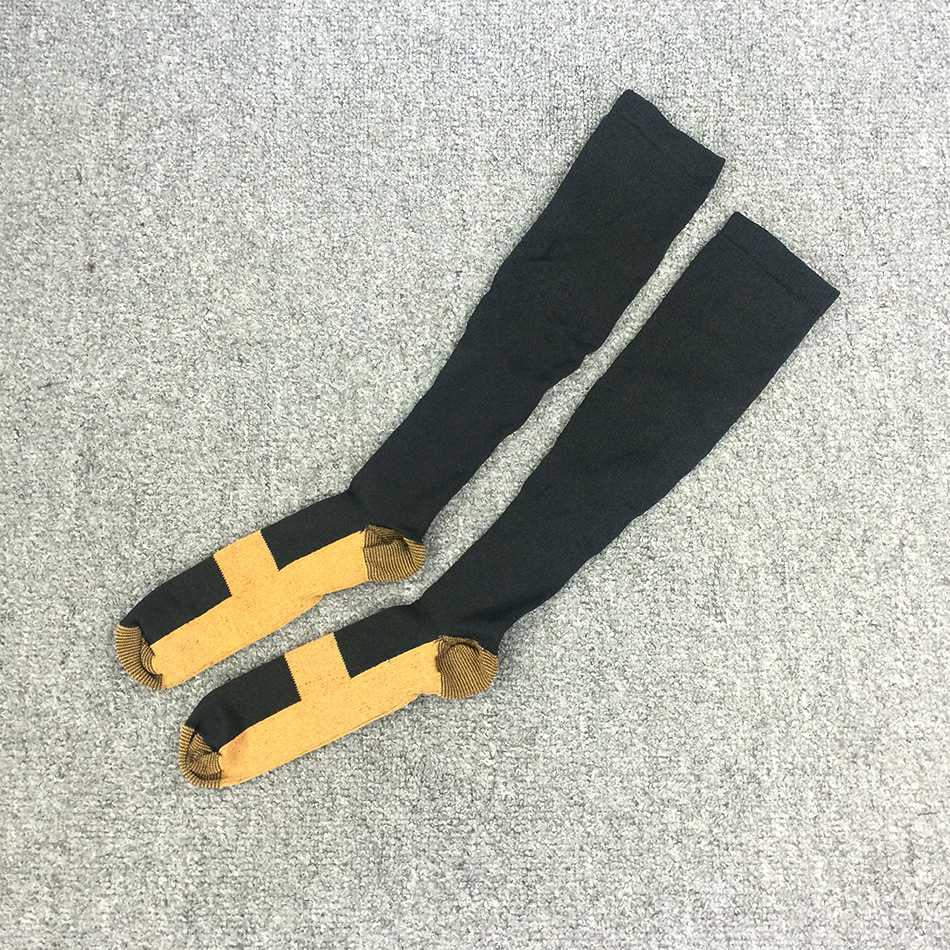 COD Kaos Kaki Wanita Pria Panjang Anti Bau Kaos Kaki Kesehatan Varises Compression Sock Kompresi Untuk Terapi Kaki Bengkak H08