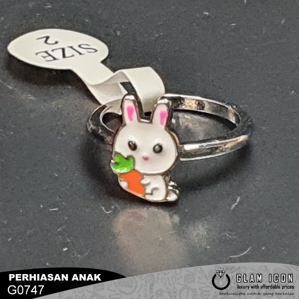 Cincin anak Karakter Cute Rabbit CAS C0747