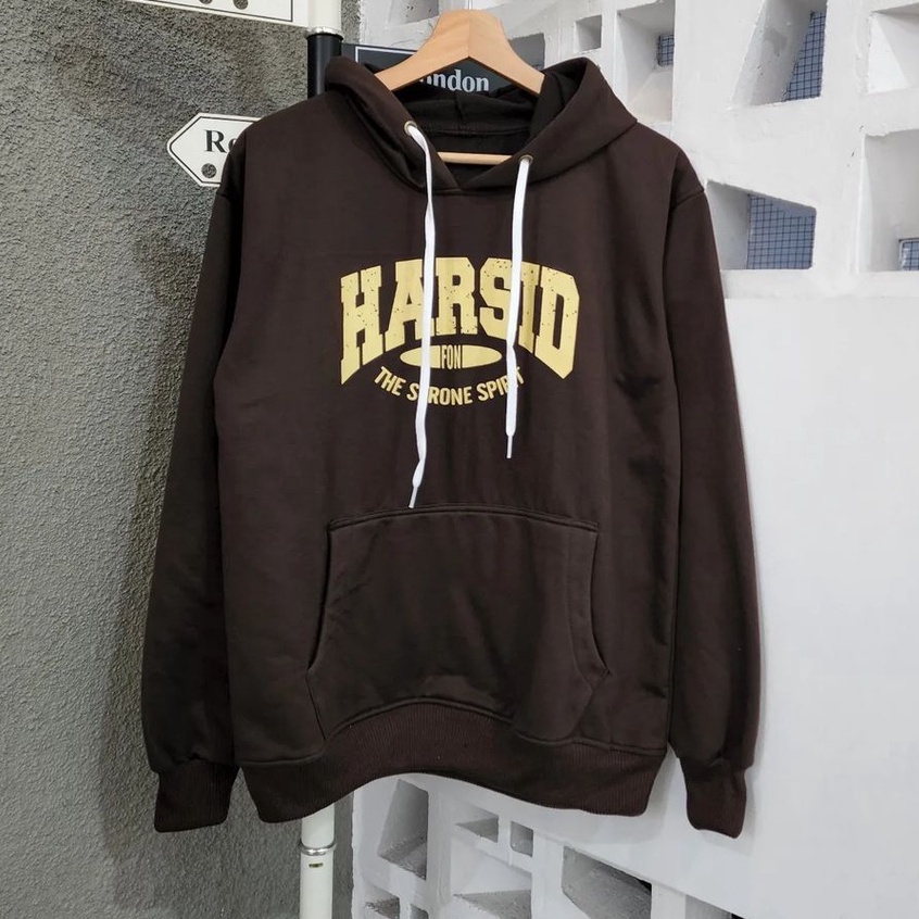 Hoodie Unisex Bahan Pleece Terbaru Harsid Hoodie Gaya Korean