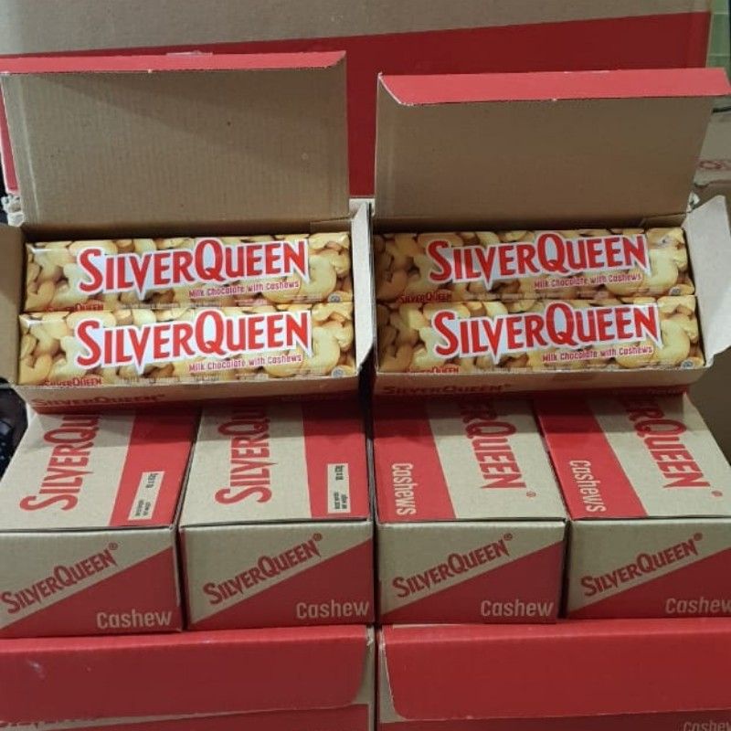 

SILVER QUEEN 58 GRAM 1 BOX ISI 10