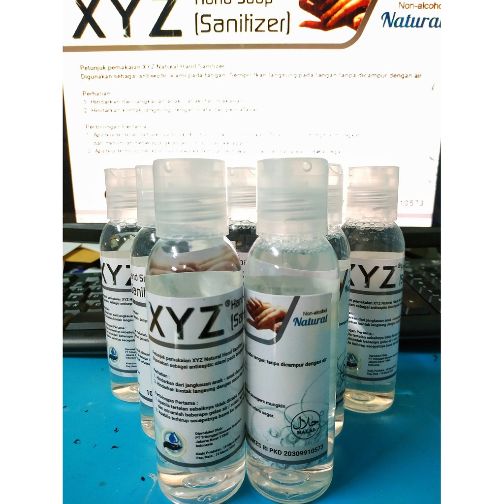 Hand Sanitizer XYZ 100ml NON ALKOHOL