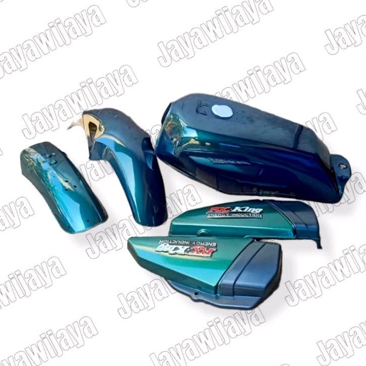 Tangki Tengki Yamaha Rx King Warna Hijau Botol Sepaket Tangki Yamaha Rx King