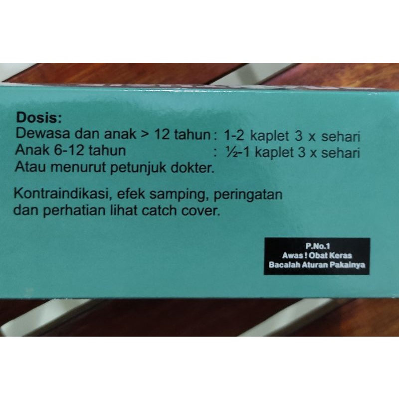 Grantusif 10 Kaplet / Obat Batuk Alergi / Dewasa / Anak