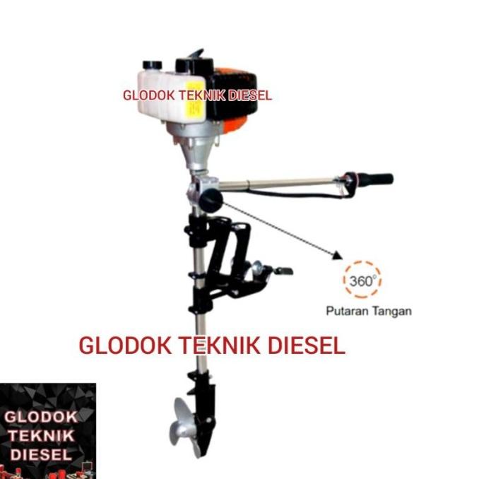 Mesin Tempel Perahu Kapal Outboard 3 Pk / Mesin Outboard Motor 3 Hp