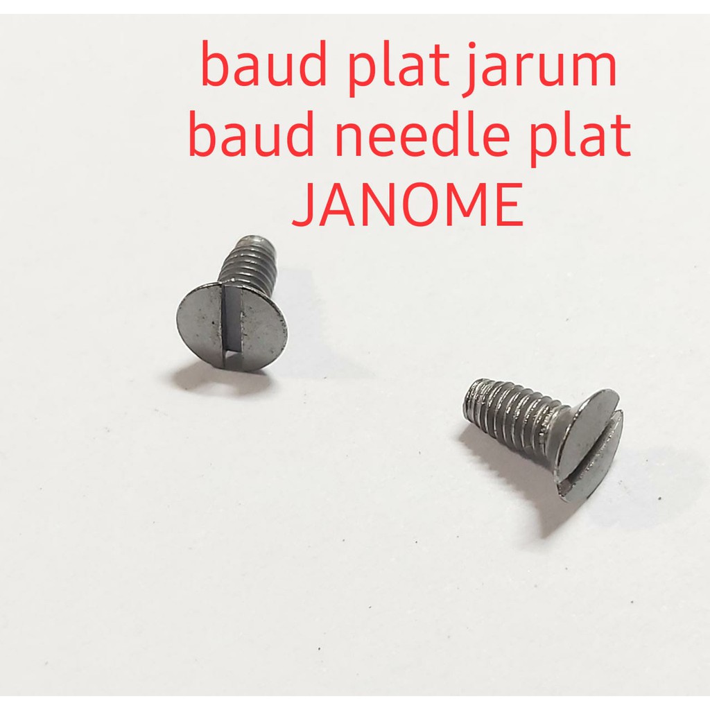 JANOME GENUINE PART baud plat jarum/baud tutup gigi mesin jahit janome