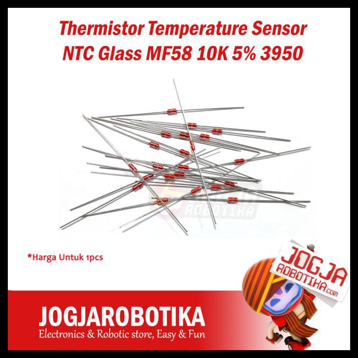Thermistor Temperature Sensor Ntc Glass Mf58 10K 5% 3950
