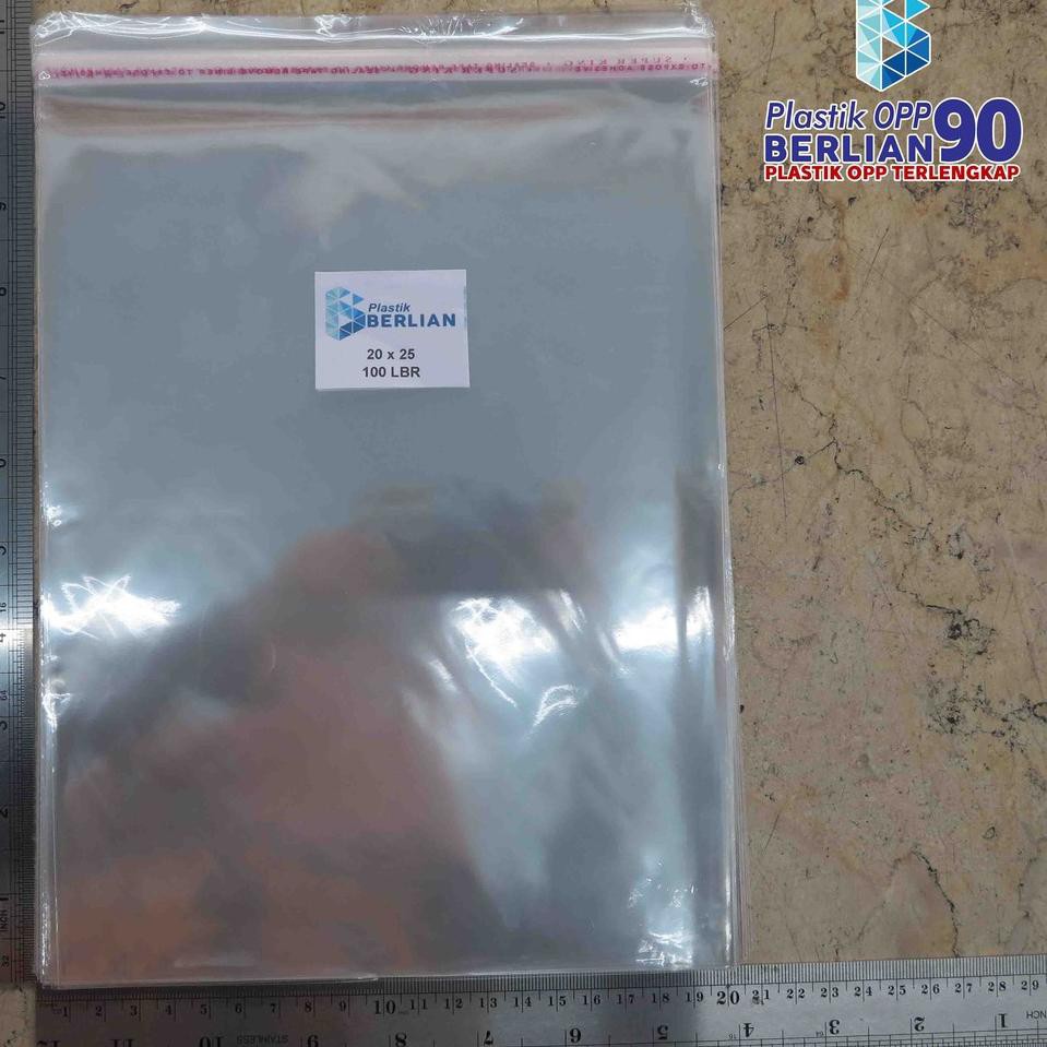 

Stock Banyak YET 20X25 CM PLASTIK OPP (SEAL/LEM) TEBAL 20 MIC ASLI / PLASTIK KEMASAN CTD