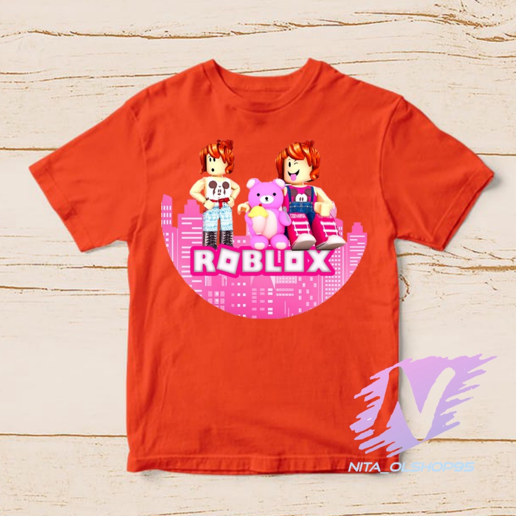 kaos anak baju anak roblox minecraft