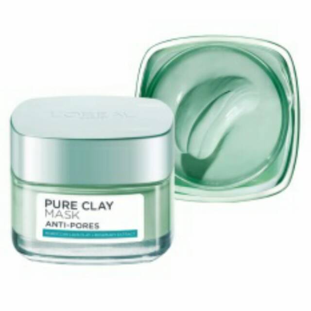 Loreal Pure Clay Mask Pore Refining Shopee Indonesia