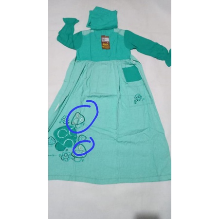 Sale Dannis 50% / Jubah dannis SIZE 7 / Gamis rayon / baju muslim anak perempuan / dannis diskon / b