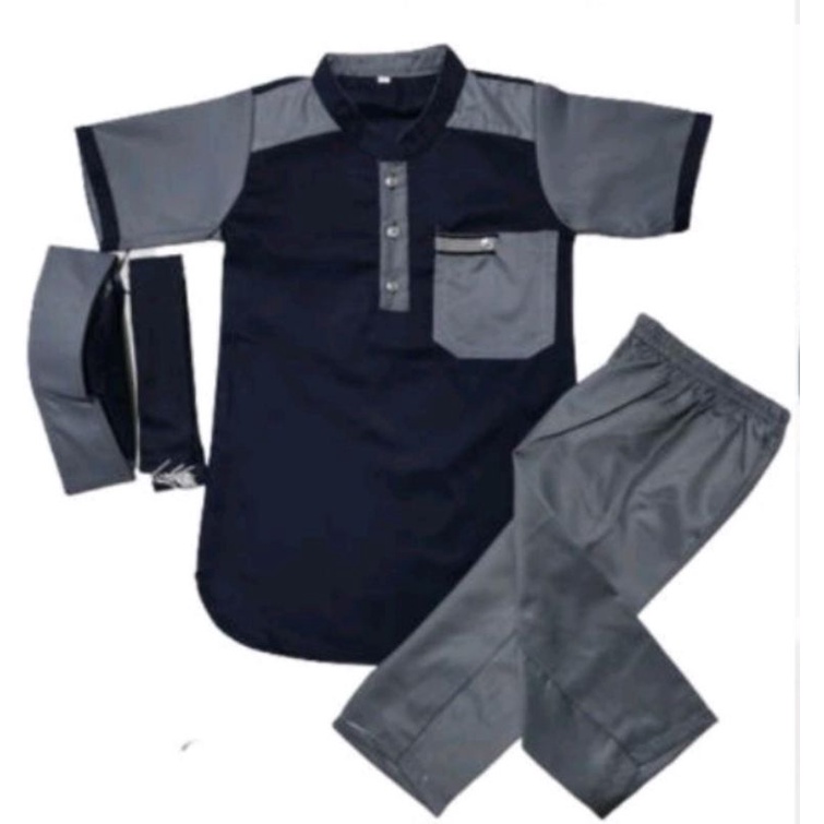 Koko Toyobo Anak Koko Anak Santri Lengan Pendek Termurah