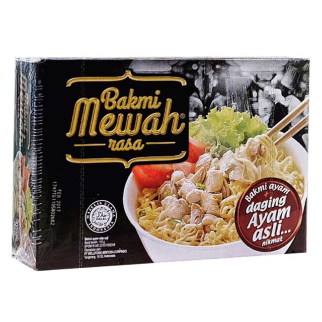 

BAKMI MEWAH DAGING AYAM 110G