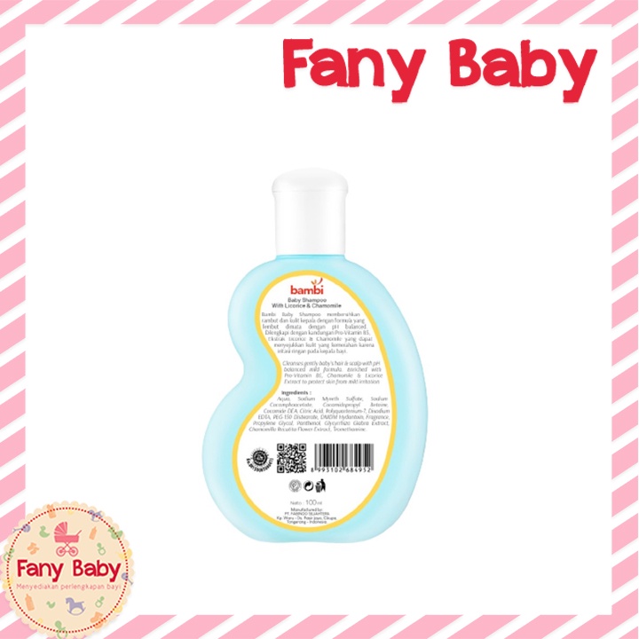 BAMBI BABY SHAMPOO 100ML