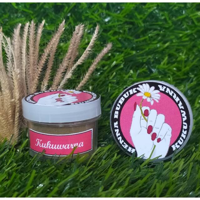 HENNA BUBUK ARAB/HENNA KUKU/KUTEK HENNA/HENNA ART 4gram (kutek halal/ kutek sah/ kutek muslim)