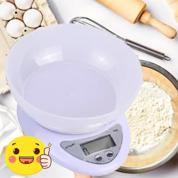 (COD) TIMBANGAN DAPUR MANGKOK digital electronic kitchen scale free baterai