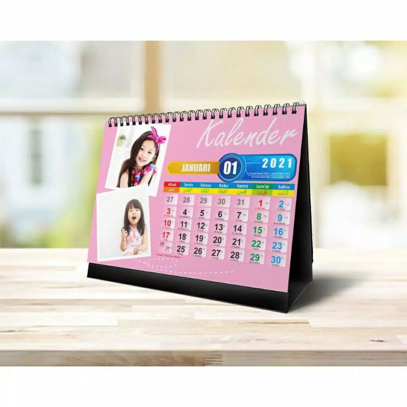 

kalender custom desain uk A5