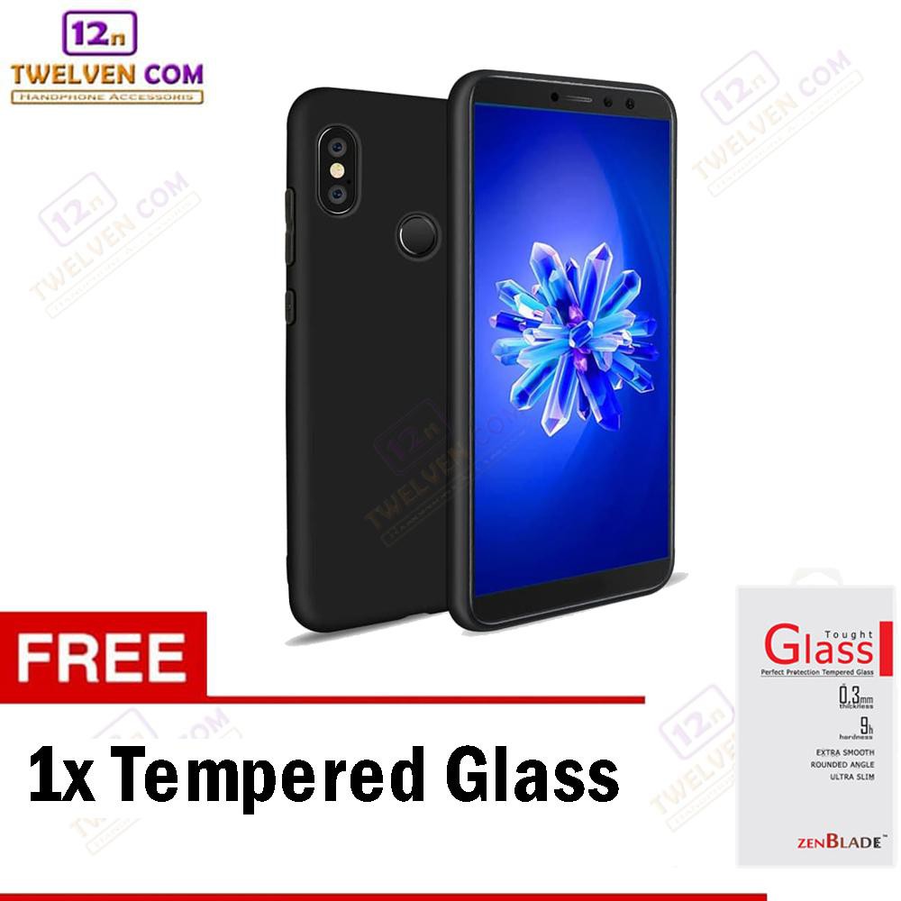 Case Ultra Slim Matte For Xiaomi Redmi Note 5 Pro - Free Tempered Glass