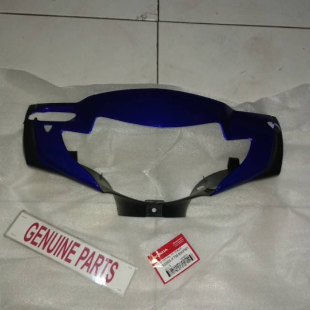 Batok Cover Handel Depan Supra X 125 2005 2006 Biru 53205-KTM-950FMT Ori Orginal Ahm
