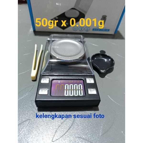 Timbangan Analytical Balance Digital 50g x 0.001g