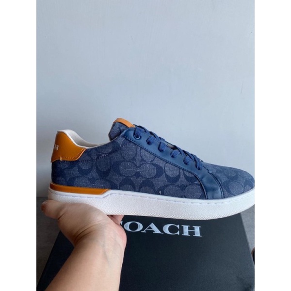 COACH Shoes Sneakers Chambray Blue Navy