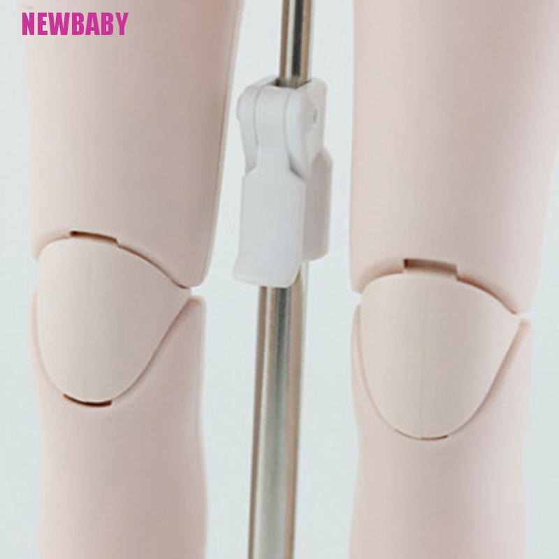 [NEWBABY] Universal 36/42/48/60cm Dolls Stainless Steel Display Adjustable Stand Holder