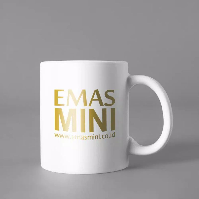 READY mug keramik souvenir emas mini