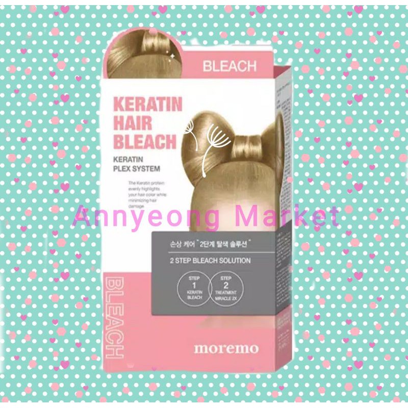 Moremo Keratin Hair Bleach Shopee Indonesia