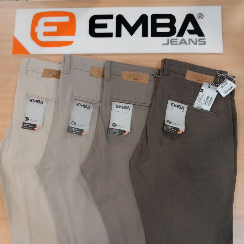 EMBA Jeans Original Jovi Ultra Slim / Celana Panjang Pria