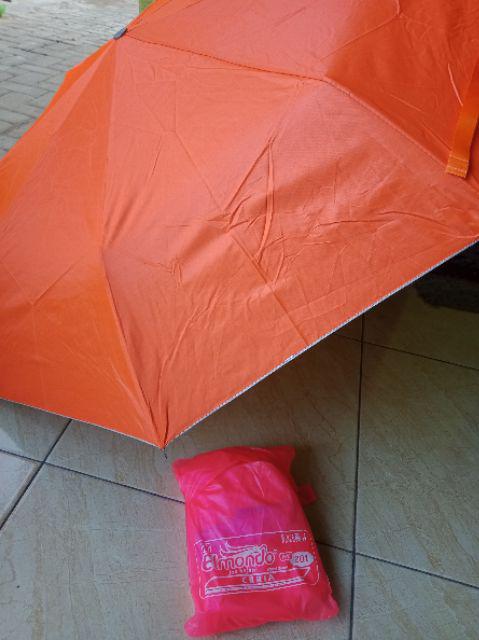 Felwinshop Payung Lipat Polos Warna Dalam Silver Murah!!! Payung Promosi Nagoya