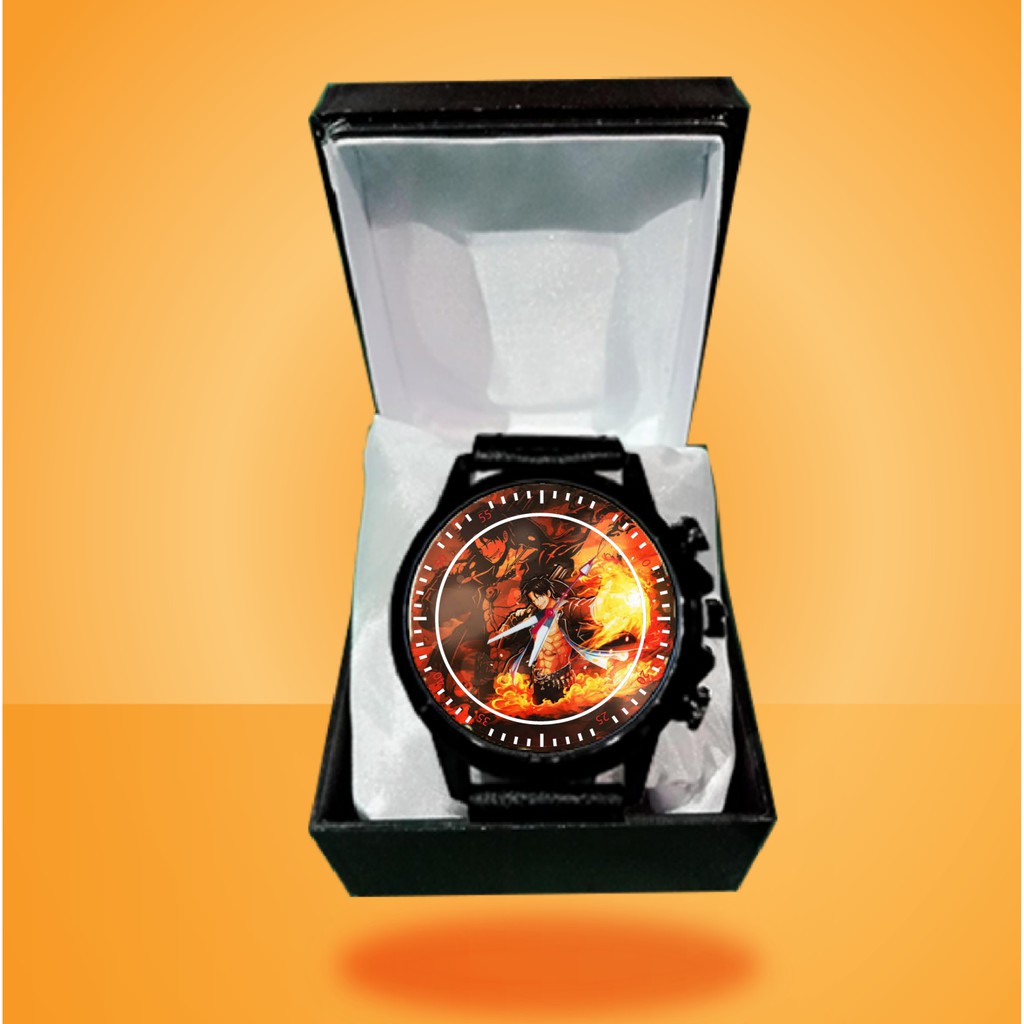 JAM TANGAN ONE PIECE ANIME CUSTOM KEREN 01
