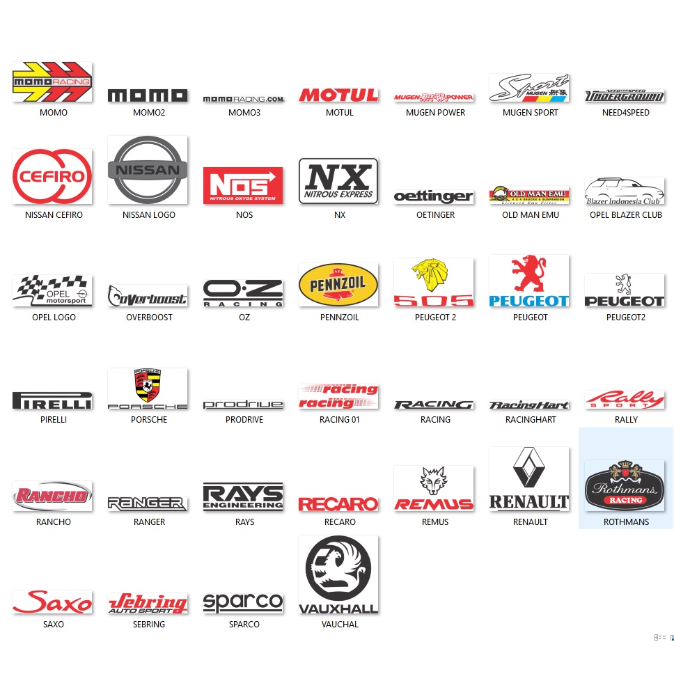 170+ Logo Mobil Real Vector - Coreldraw