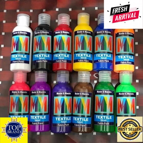 

Cat Lukis Kain Tekstil MM 60ml Harga Perbotol Untuk Lukis Semua Kain