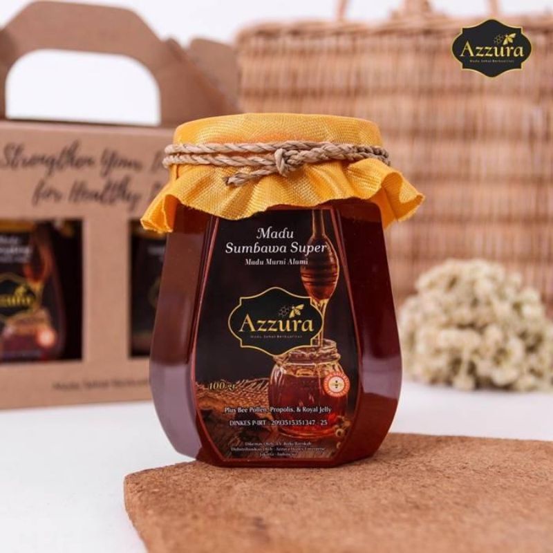 

Madu Azzura - MADU SUPER SUMBAWA + HAMPERS SPESIAL 400 gr