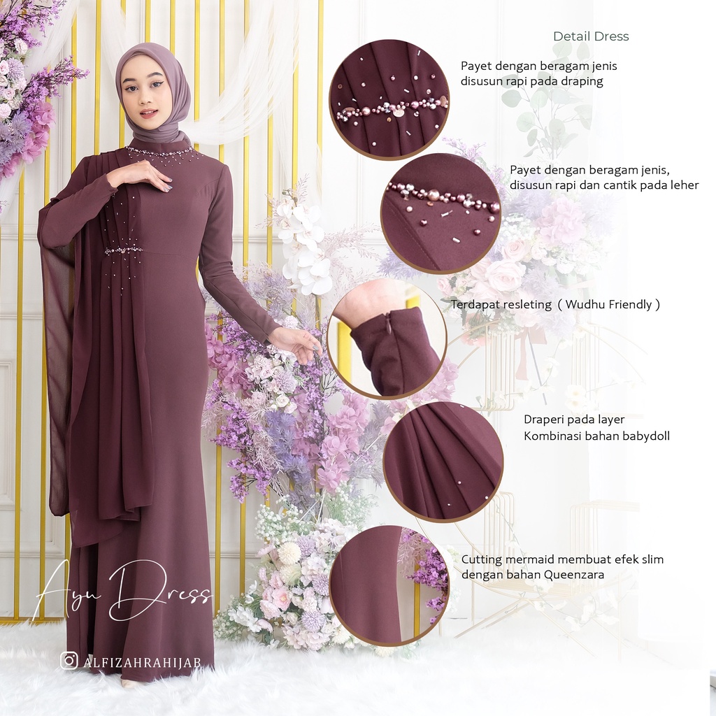 AYU DRESS (Ready Stok)