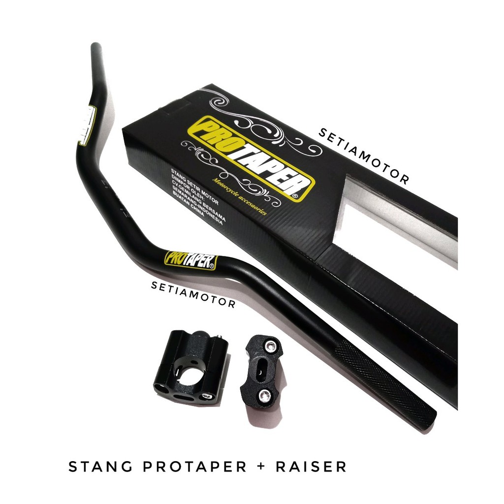 TERJAMIN Stang Fatbar Protaper Raiser Original Motor Klx Nmax Pcx 150 Xride Beat Street Vixion X