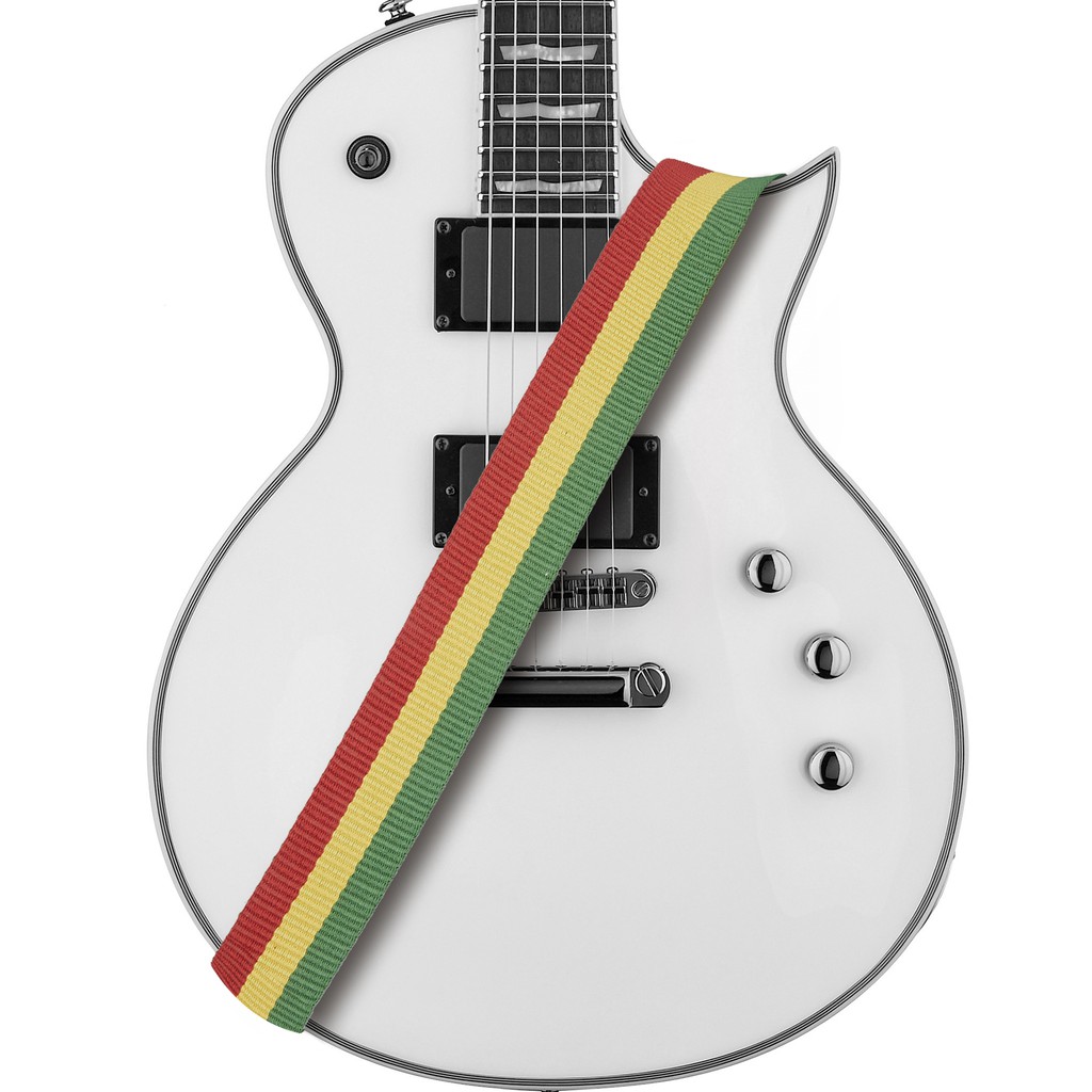 Amumu CO02W-RG Strap Gitar motif Jamaica Rasta Reggae