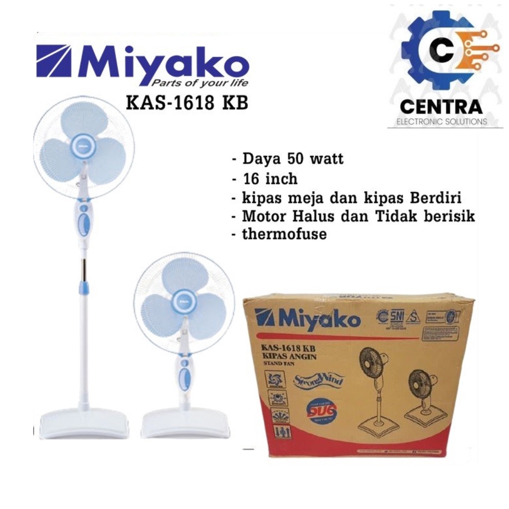 Miyako Kipas Angin KAS 1618 KB/KAS-1618 KB