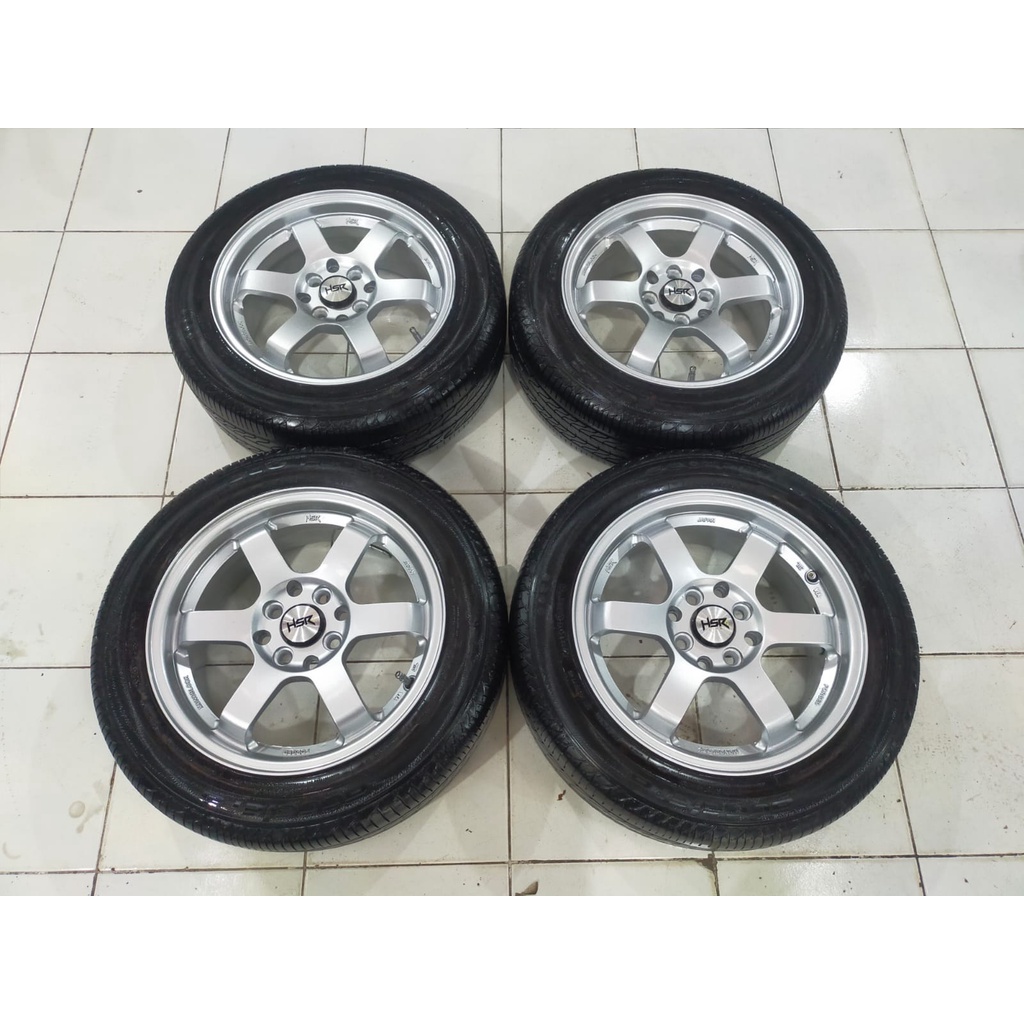 Dijual Velg Second Model TOKYO HSR & BAN 185 60 R15
