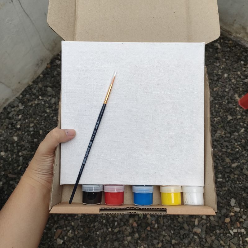 

Set melukis , paket melukis , diy painting set