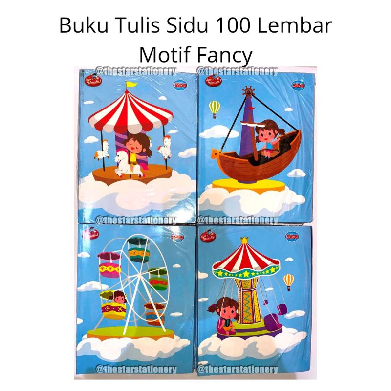 

(1 Pak isi 5 Buku) Buku Tulis SIDU 100 Lembar / Buku Tulis SIDU 100 (1 Pak/5)