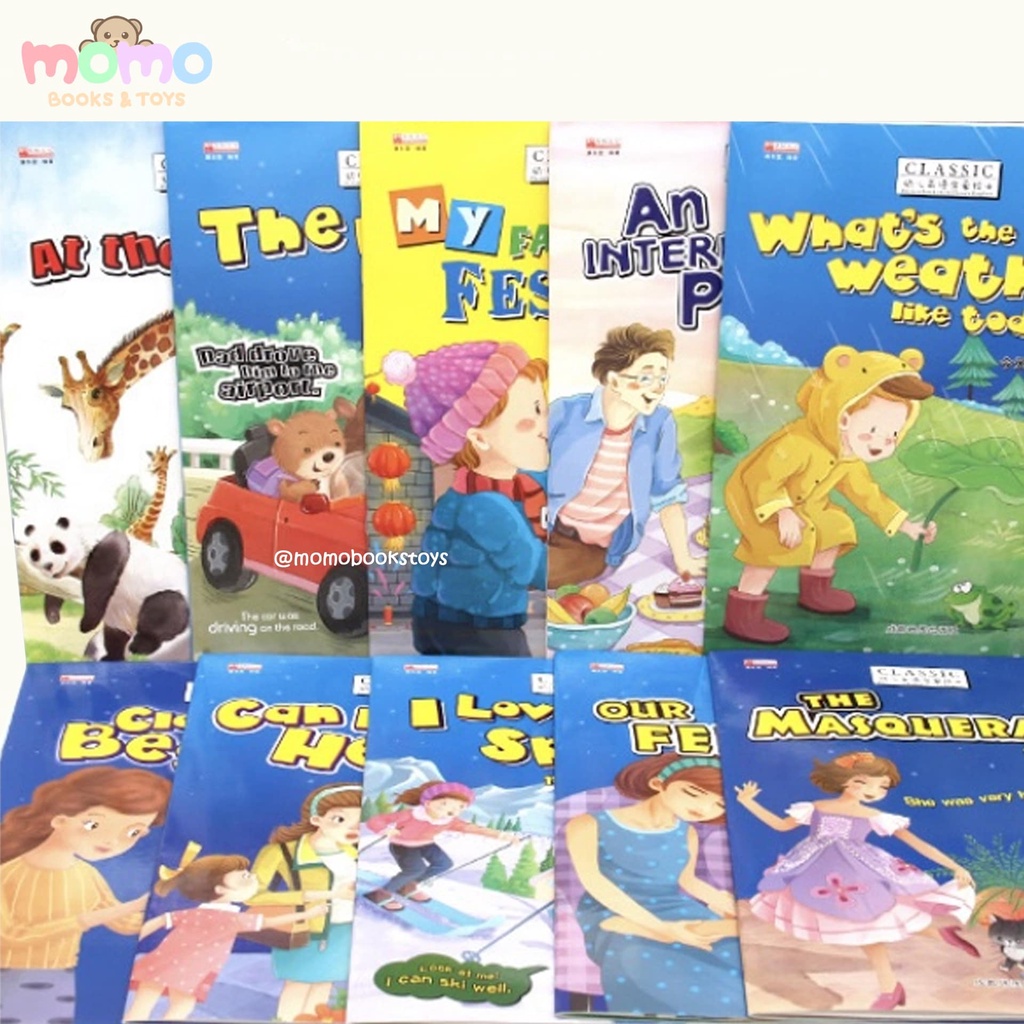 [MOMO] Isi 5 Buku Cerita Anak Bahasa Inggris (Scan QR CODE) | English Story Book Full Color / Buku Impor Bergambar Berwarna Anak TK SD / English for Children Kids Promo Murah-7
