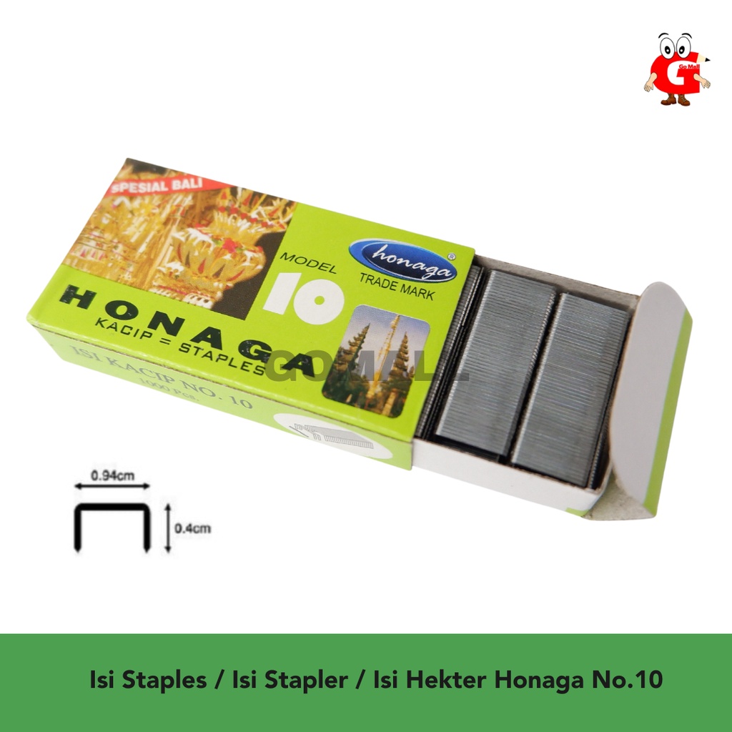 

Isi Staples / Isi Stapler / Isi Hekter Honaga No.10